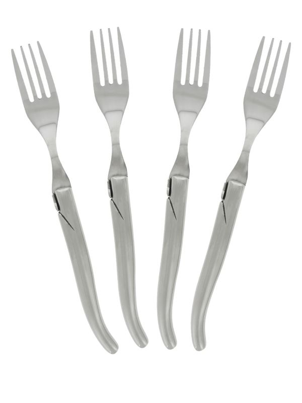French Home Laguiole Connoisseur Set Of Four Stainless Steel Steak Forks